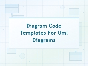 Uml Diagram Code Templates - Ready-to-Use Examples and Samples